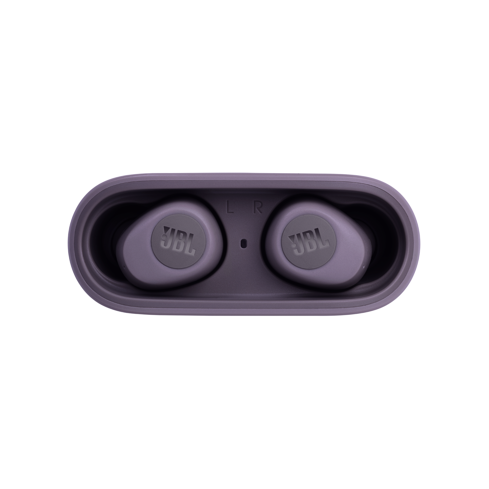 JBL Vibe 100TWS - Purple - True Wireless Earbuds - Detailshot 3